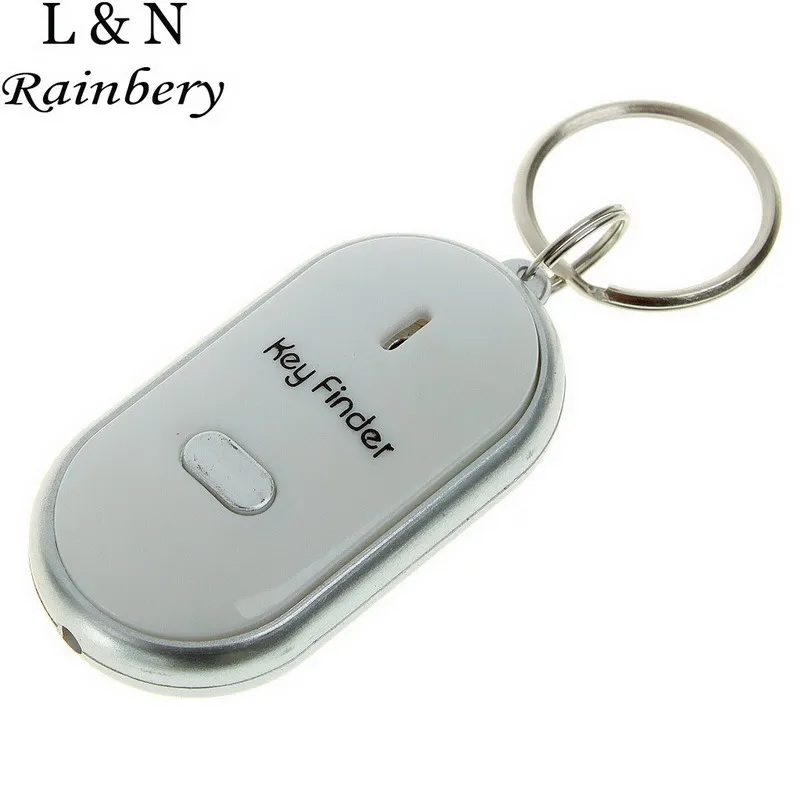 Rainbery Hot Sale High quality White LED Key Finder Locator Find Lost Keys Chain Keychain Whistle Sound Control
Rainbery Hot Sale High quality White LED Key Finder Locator Find Lost Keys Chain Keychain Whistle Sound Control