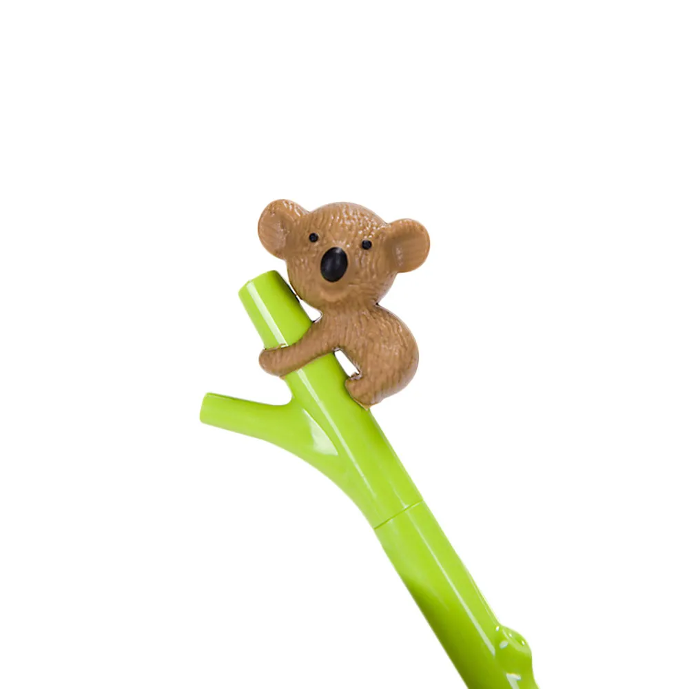ballpoint cartoons 0.5mm Creative Cute Koala Branches Black Ink Gel Pen Signing Pen kawaii Writing Tool pencil F301222
ballpoint cartoons 0.5mm Creative Cute Koala Branches Black Ink Gel Pen Signing Pen kawaii Writing Tool pencil F301222