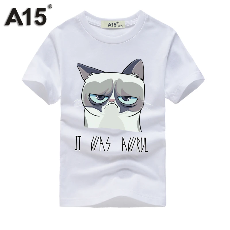 A15 Children T Shirts for Girls Boys Clothes Summer 2018 Brand Clothing Homme Kids T Shirts Funny Cat Streetwear Tops Tee Shirts
A15 Children T Shirts for Girls Boys Clothes Summer 2018 Brand Clothing Homme Kids T Shirts Funny Cat Streetwear Tops Tee Shirts