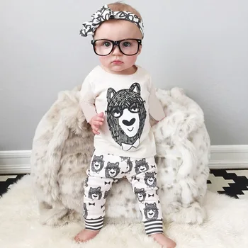 Spring Autumn Newborn Baby Clothes Cotton Long Sleeve Tops+Pants 3-24 Months Fashion Toddler Infant Clothing Sets
Spring Autumn Newborn Baby Clothes Cotton Long Sleeve Tops+Pants 3-24 Months Fashion Toddler Infant Clothing Sets