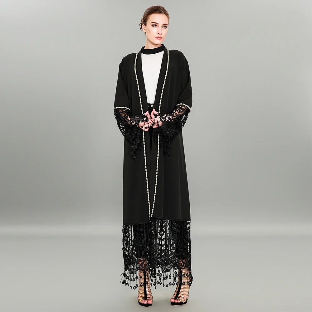 Women Hollow Out Lace Kaftan Abaya Cardigan Dubai Turkish Islamic Muslim Hijab Dress Abayas For Women Qatar Jilbab Robe Clothing
Women Hollow Out Lace Kaftan Abaya Cardigan Dubai Turkish Islamic Muslim Hijab Dress Abayas For Women Qatar Jilbab Robe Clothing