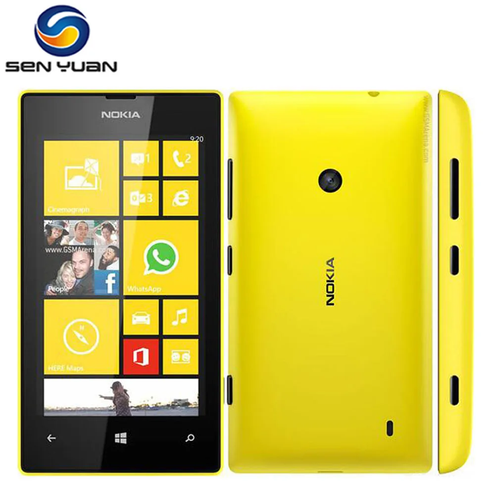 Original Nokia Lumia 520 unlocked mobile phone Dual Core 3G WIFI GPS 4.0" 5MP 8GB Nokia 520 Windows cell phone
Original Nokia Lumia 520 unlocked mobile phone Dual Core 3G WIFI GPS 4.0" 5MP 8GB Nokia 520 Windows cell phone