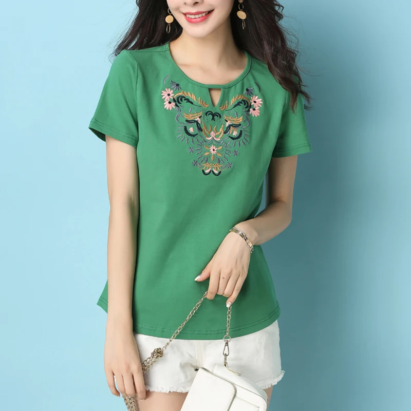 shintimes Indie Folk Embroidery T-Shirt Women Tshirt Female 2019 Summer Tops T Shirt Plus Size Womens Clothing Tee Shirt Femme
shintimes Indie Folk Embroidery T-Shirt Women Tshirt Female 2019 Summer Tops T Shirt Plus Size Womens Clothing Tee Shirt Femme
