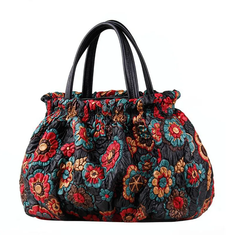 LUOFEIHUA Genuine Leather women bags for women 2019 New Embroidered Tote Bag Vintage Shoulder Crossbody Bag Designer bag
LUOFEIHUA Genuine Leather women bags for women 2019 New Embroidered Tote Bag Vintage Shoulder Crossbody Bag Designer bag