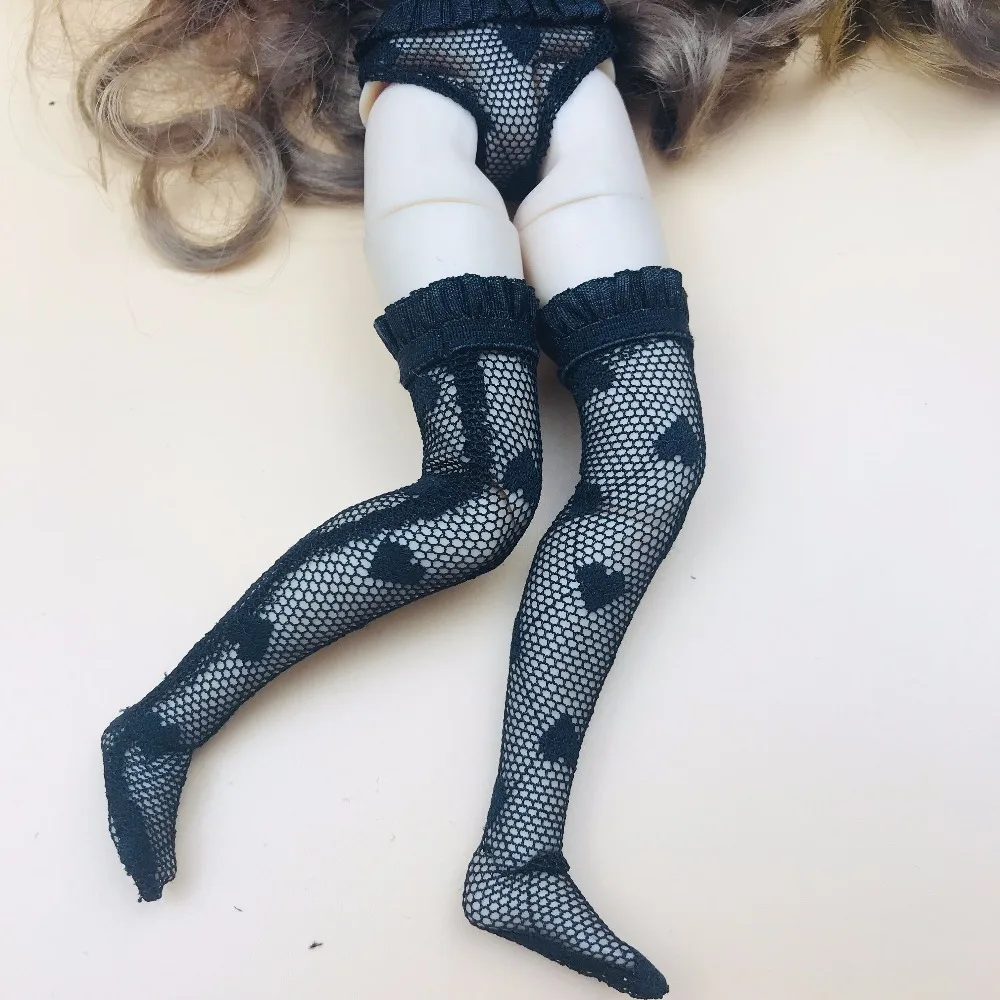2PCS/set Cute Lace Underwear Set Black White Lace Heart under pants + stocking for blyth 1/6 dolls accessories clothes for dolls
2PCS/set Cute Lace Underwear Set Black White Lace Heart under pants + stocking for blyth 1/6 dolls accessories clothes for dolls