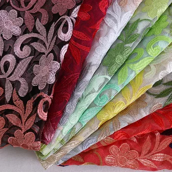 Spring and summer embroidered fabric can be customized Fashion plant dress embroidery fabric New fashion bud silk screen cloth
Spring and summer embroidered fabric can be customized Fashion plant dress embroidery fabric New fashion bud silk screen cloth