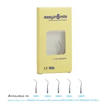 1pc Easyinsmile Dental Ultrasonic Piezo Scaler Cavity Preparation Tips SBS1 SBS2 SBS3 SBSL SBSR compatible with SIRONA
1pc Easyinsmile Dental Ultrasonic Piezo Scaler Cavity Preparation Tips SBS1 SBS2 SBS3 SBSL SBSR compatible with SIRONA
