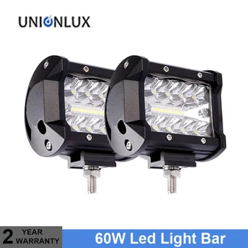 2pcs 4 Inch 60W LED Work Light Bar Combo Offroad Motorcycle Foglights LED Beams For Boats ATV UTV SUV Jeep Truck 
2pcs 4 Inch 60W LED Work Light Bar Combo Offroad Motorcycle Foglights LED Beams For Boats ATV UTV SUV Jeep Truck