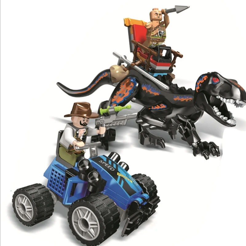 440pcs Dinosaur world children's educational building blocks toy Creative Catching dragon jeep Assembling building blocks toys
440pcs Dinosaur world children's educational building blocks toy Creative Catching dragon jeep Assembling building blocks toys