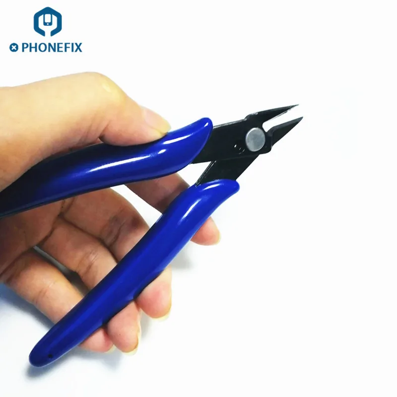 PHONEFIX Electrical Wire Cable Cutters Cutting Side Snips Flush Pliers Nipper Anti-slip Rubber Mini Diagonal Pliers Hand Tools
PHONEFIX Electrical Wire Cable Cutters Cutting Side Snips Flush Pliers Nipper Anti-slip Rubber Mini Diagonal Pliers Hand Tools