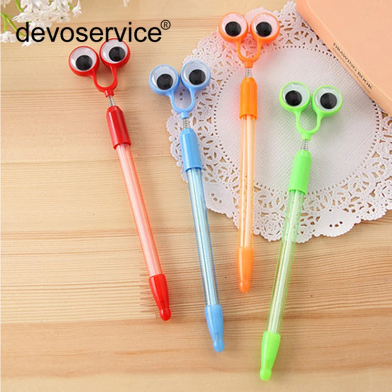 10pcs/Lot Creative Stationery Big Eyes Plastic Ballpoint Pen Kawaii Ball Pens For Students Gifts School Office Writing Supplies
10pcs/Lot Creative Stationery Big Eyes Plastic Ballpoint Pen Kawaii Ball Pens For Students Gifts School Office Writing Supplies