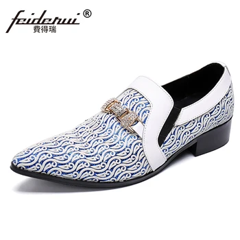 New Luxury Metal Tipped Pointed Toe Slip on Loafers Man Formal Dress Footwear Genuine Leather Men's Wedding Party Shoes SL485
New Luxury Metal Tipped Pointed Toe Slip on Loafers Man Formal Dress Footwear Genuine Leather Men's Wedding Party Shoes SL485