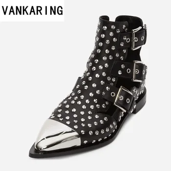 fashion buckle genuine leather rivets motorcycle ankle boots woman brand shoes female spring summer boots sandals shoes women
fashion buckle genuine leather rivets motorcycle ankle boots woman brand shoes female spring summer boots sandals shoes women