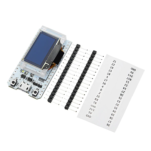 Internet Development Board ESP32 WIFI Chip 0.96 Inch OLED bluetooth WIFI Kit 32 Module For Arduino 
Internet Development Board ESP32 WIFI Chip 0.96 Inch OLED bluetooth WIFI Kit 32 Module For Arduino