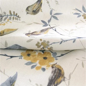 American Style Rustic Home Decor Bird Printed Curtains For Living Room White Tulle Cotton Linen Fabric For Bedroom 1Panel T200#4
American Style Rustic Home Decor Bird Printed Curtains For Living Room White Tulle Cotton Linen Fabric For Bedroom 1Panel T200#4