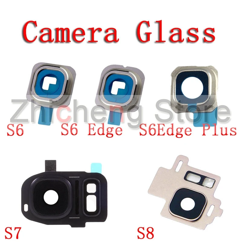 Original Back Rear Camera Glass Lens Ring Cover For Samsung Galaxy S6 S7 Edge S8 Plus With Sticker Replacement Parts
Original Back Rear Camera Glass Lens Ring Cover For Samsung Galaxy S6 S7 Edge S8 Plus With Sticker Replacement Parts