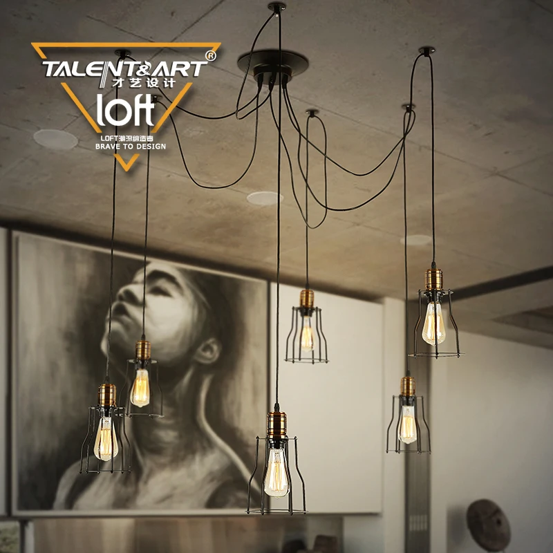 EuSolis Iron Material Metal Vintage Pendant Lights Lamparas Colgantes Luminaire Suspendu Lamba Hanging Lighting Fixtures
EuSolis Iron Material Metal Vintage Pendant Lights Lamparas Colgantes Luminaire Suspendu Lamba Hanging Lighting Fixtures