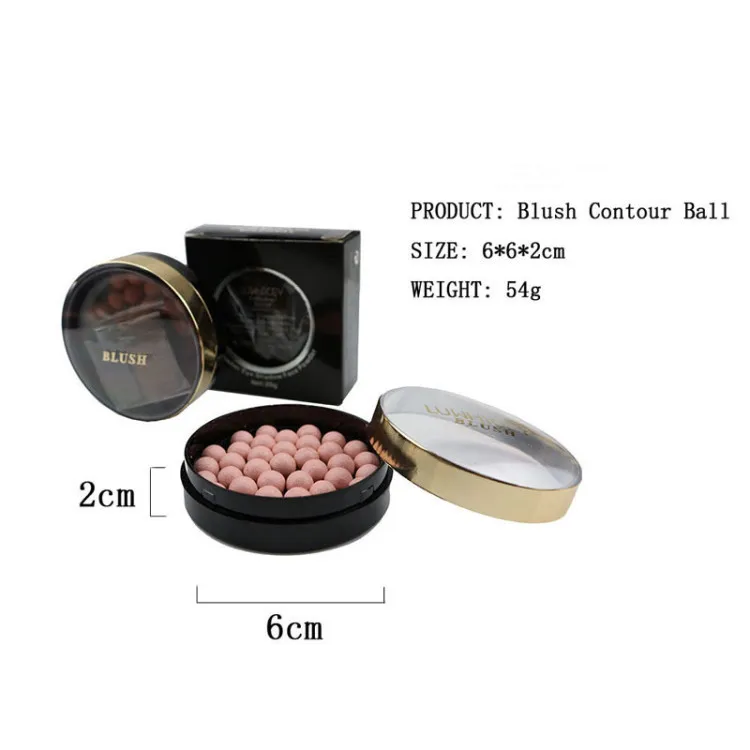 Dumb Blush ball Cosmetics Cheeks Long Lasting Pigments Water-Resistant Oil-control Antibacterial Anti-wrinkle BLUSH EYE SHADOW
Dumb Blush ball Cosmetics Cheeks Long Lasting Pigments Water-Resistant Oil-control Antibacterial Anti-wrinkle BLUSH EYE SHADOW