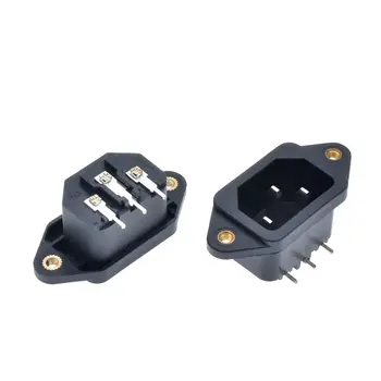 PC+Copper Right Angle 3P IEC 320 C14 Male Plug Panel Power Inlet Sockets with Screw on Mounting 10A for electrical motorbike
PC+Copper Right Angle 3P IEC 320 C14 Male Plug Panel Power Inlet Sockets with Screw on Mounting 10A for electrical motorbike