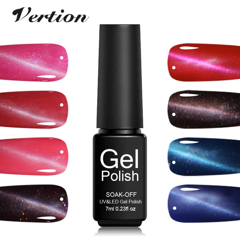 Verntion Gel Varnishes Set 7ml Cat Eye Color Gel Nail Polish Professional Quality Magnetic Glue Colorful Cat Eye Gel Lacquer Art
Verntion Gel Varnishes Set 7ml Cat Eye Color Gel Nail Polish Professional Quality Magnetic Glue Colorful Cat Eye Gel Lacquer Art