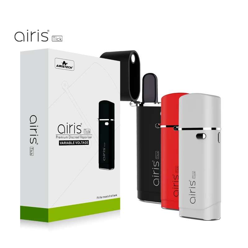 Original AIRISTECH airis tick Vaporizer 650mah battery Vape mod not include tank cartridge e cigarette Voltage Control Vape Pen
Original AIRISTECH airis tick Vaporizer 650mah battery Vape mod not include tank cartridge e cigarette Voltage Control Vape Pen