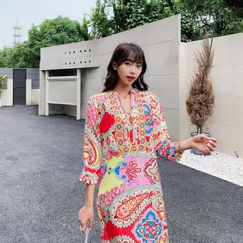 Video to film a new national wind restoring ancient ways collar show thin waist dress liyan tong long money compared with money
Video to film a new national wind restoring ancient ways collar show thin waist dress liyan tong long money compared with money
