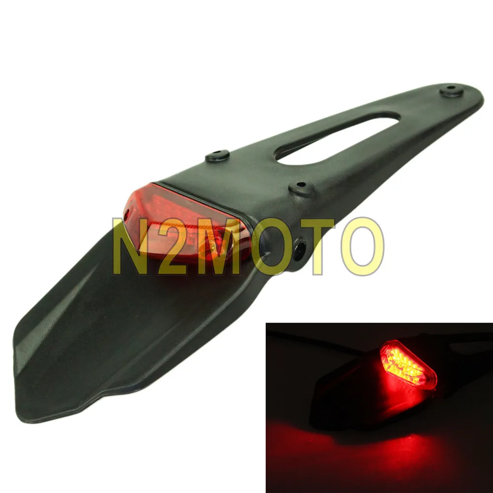 Motorcycle Enduro Red LED Tail Brake Light Rear Fender License Plate Bracket Holder for Honda Kawasaki Suzuki
Motorcycle Enduro Red LED Tail Brake Light Rear Fender License Plate Bracket Holder for Honda Kawasaki Suzuki