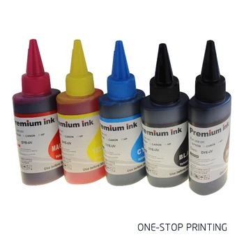 5PCS/SET 100ML universal dye ink refill kit compatible for HP Epson Canon Brother Lexmark Dell printer ink cartridges
5PCS/SET 100ML universal dye ink refill kit compatible for HP Epson Canon Brother Lexmark Dell printer ink cartridges