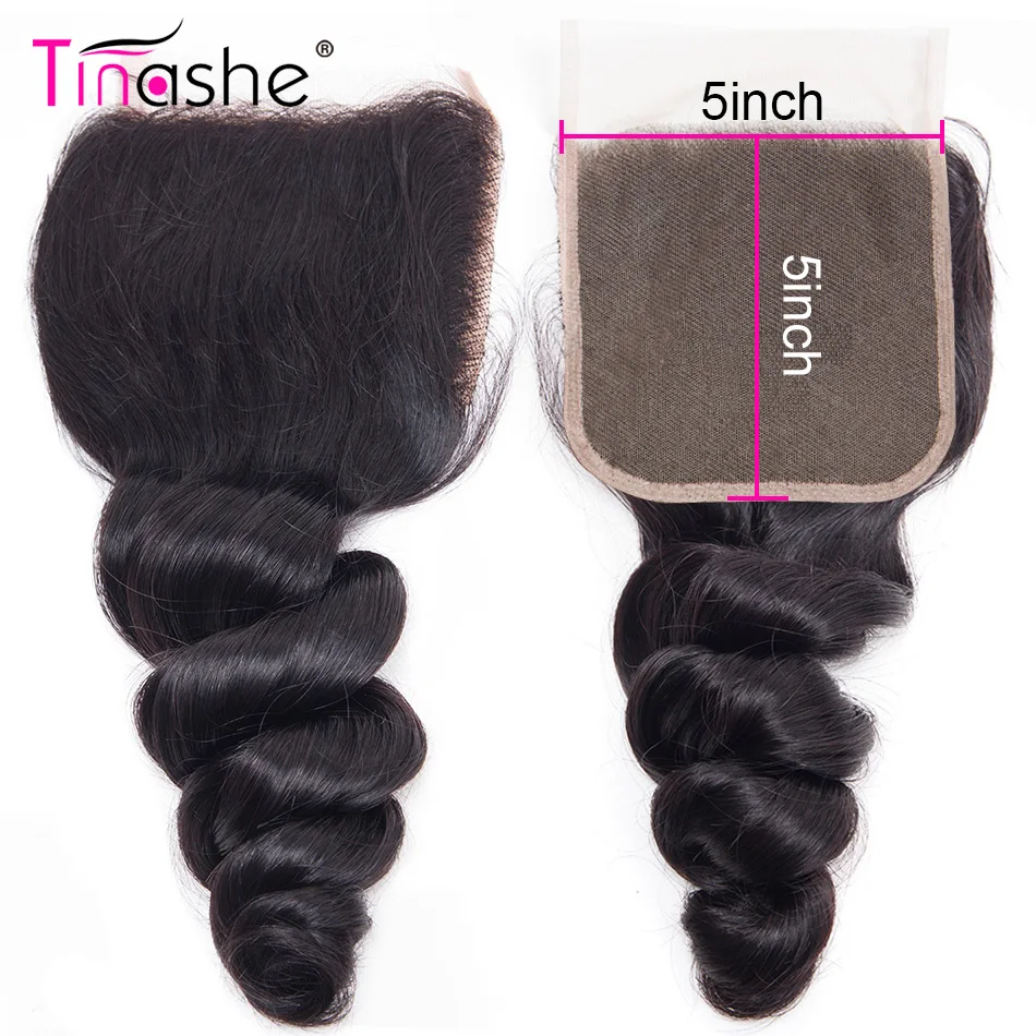 Tinashe Hair Brazilian Loose Wave 5x5 Lace Closure Remy Human Hair Free Middle Part Natural Color Pre Plucked Swiss Lace Closure
Tinashe Hair Brazilian Loose Wave 5x5 Lace Closure Remy Human Hair Free Middle Part Natural Color Pre Plucked Swiss Lace Closure