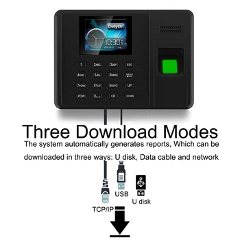 Eseye Attendance System Fingerprint TCPIP USB Password Office Time Clock Employee Recorder Device Biometric Time Attendance
Eseye Attendance System Fingerprint TCPIP USB Password Office Time Clock Employee Recorder Device Biometric Time Attendance