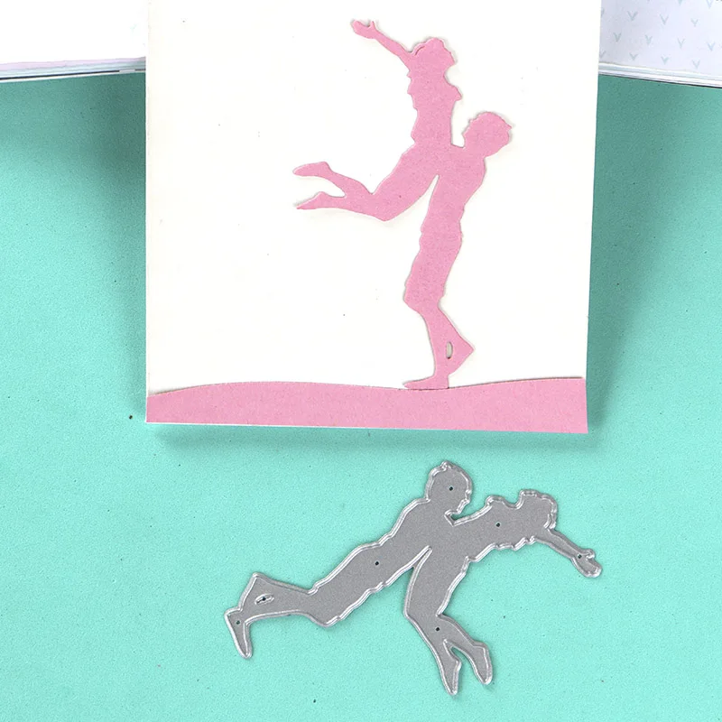 DUOFEN METAL CUTTING DIES Valentine lovers on beach stencil DIY Scrapbook Paper Album 2018 new
DUOFEN METAL CUTTING DIES Valentine lovers on beach stencil DIY Scrapbook Paper Album 2018 new