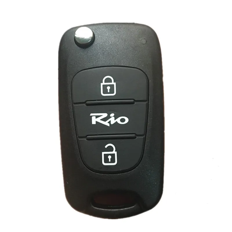 AUTEWODE Replacement 3 Buttons Remote Key shell house For Kia Rio Blank Cover Flip Folding Car Key case 1pc with sticker
AUTEWODE Replacement 3 Buttons Remote Key shell house For Kia Rio Blank Cover Flip Folding Car Key case 1pc with sticker