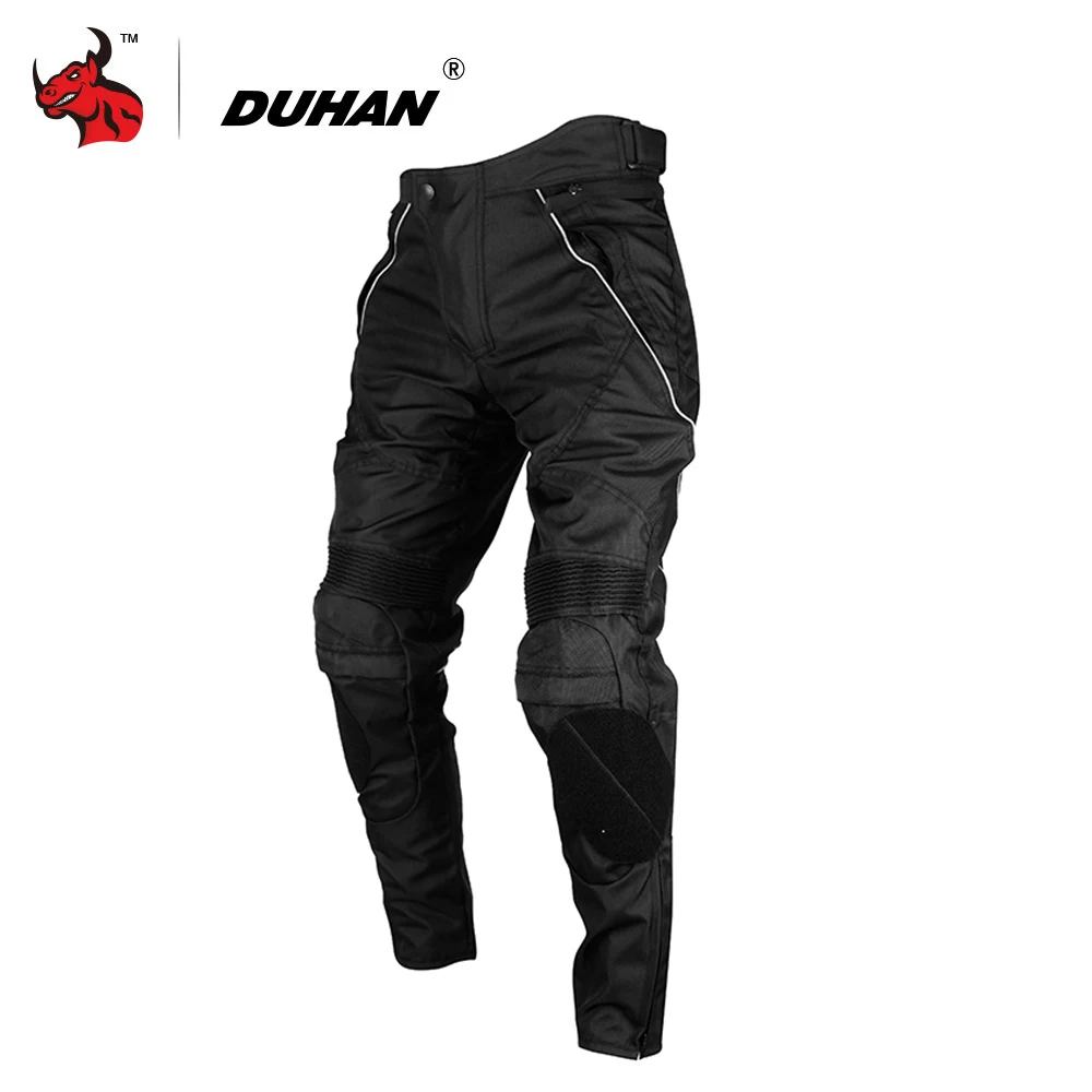 DUHAN Men's Street Racing Windproof Motorcycle Trousers Waterproof Motocross Riding Sports Pants with Removable Protector Guards
DUHAN Men's Street Racing Windproof Motorcycle Trousers Waterproof Motocross Riding Sports Pants with Removable Protector Guards