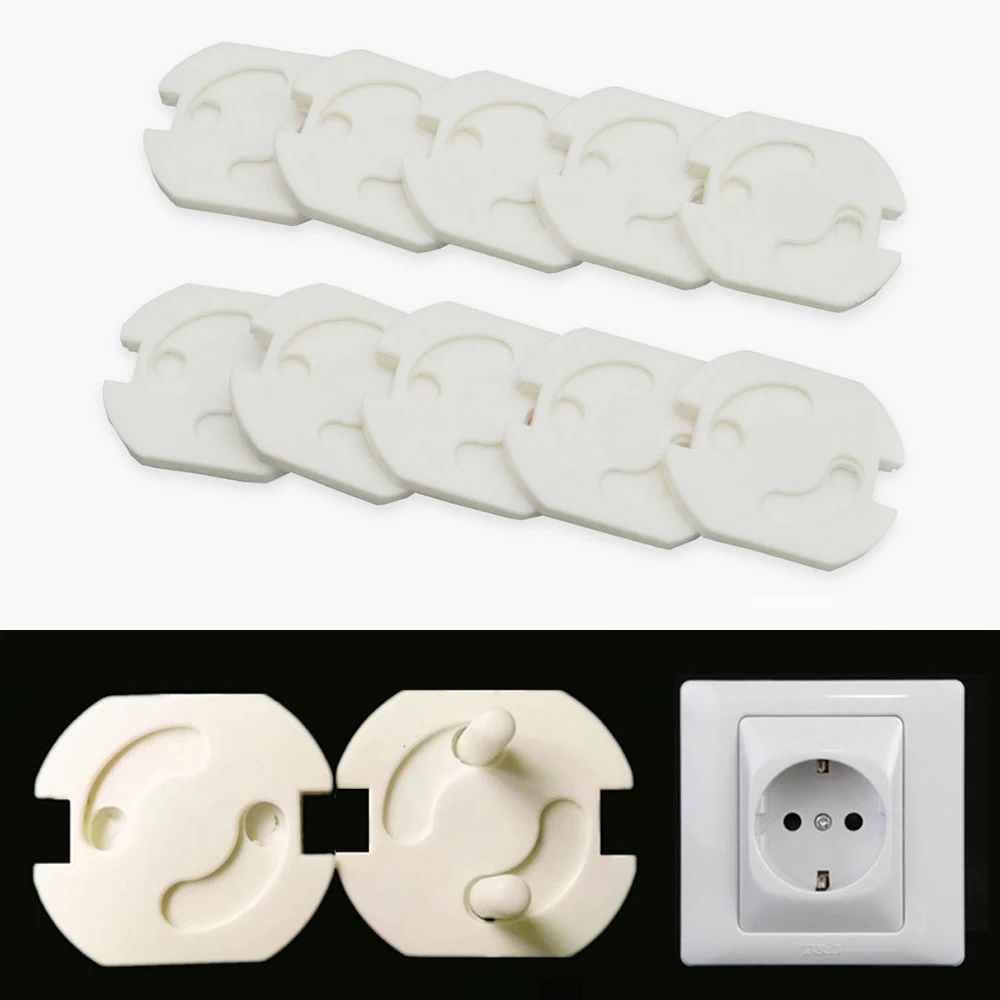 Electrical Safety Transparent Safety Electric Plug Lock Cover Baby Toddler Infant Child Shock Protector 10 Pcs
Electrical Safety Transparent Safety Electric Plug Lock Cover Baby Toddler Infant Child Shock Protector 10 Pcs