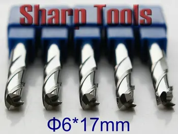 6x17mm Woodworking Milling Cutters Router Bits, 3 Flute End Mill Cutter Carbide Tungsten CNC Router Wood Bit for Smooth Cutting
6x17mm Woodworking Milling Cutters Router Bits, 3 Flute End Mill Cutter Carbide Tungsten CNC Router Wood Bit for Smooth Cutting