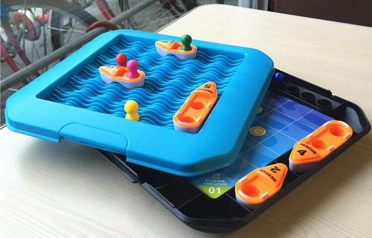 Logical thinking training Maze Puzzle Toy Board Game Boat Rescue Plan Brainstorming Reasoning Strategy
Logical thinking training Maze Puzzle Toy Board Game Boat Rescue Plan Brainstorming Reasoning Strategy