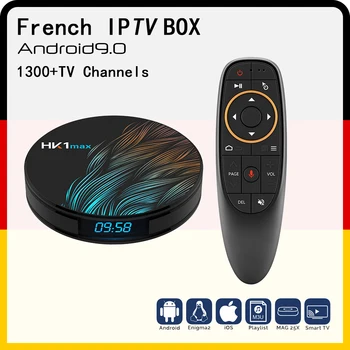 HK1 Max TV Box Android 9.0 with 1 year IPTV subscription for Spain Arabic Portugal 6000+ Live 8000+ VOD 4K Smart IP TV Box
HK1 Max TV Box Android 9.0 with 1 year IPTV subscription for Spain Arabic Portugal 6000+ Live 8000+ VOD 4K Smart IP TV Box