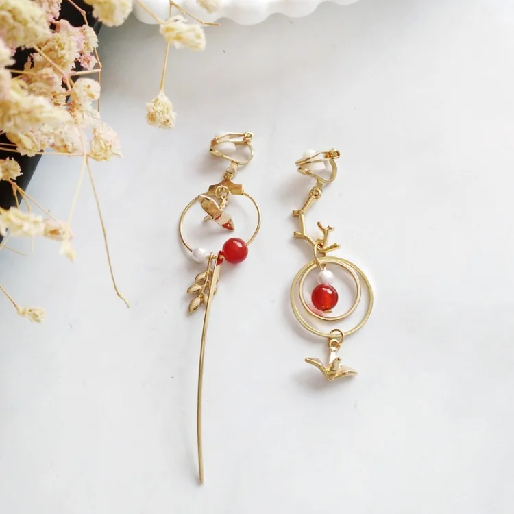 Statement Beaded Round Long thread Clip Earrings Without Non Piercing Geometric Red Bead Circle Clip Earrings No Pierced Hole
Statement Beaded Round Long thread Clip Earrings Without Non Piercing Geometric Red Bead Circle Clip Earrings No Pierced Hole
