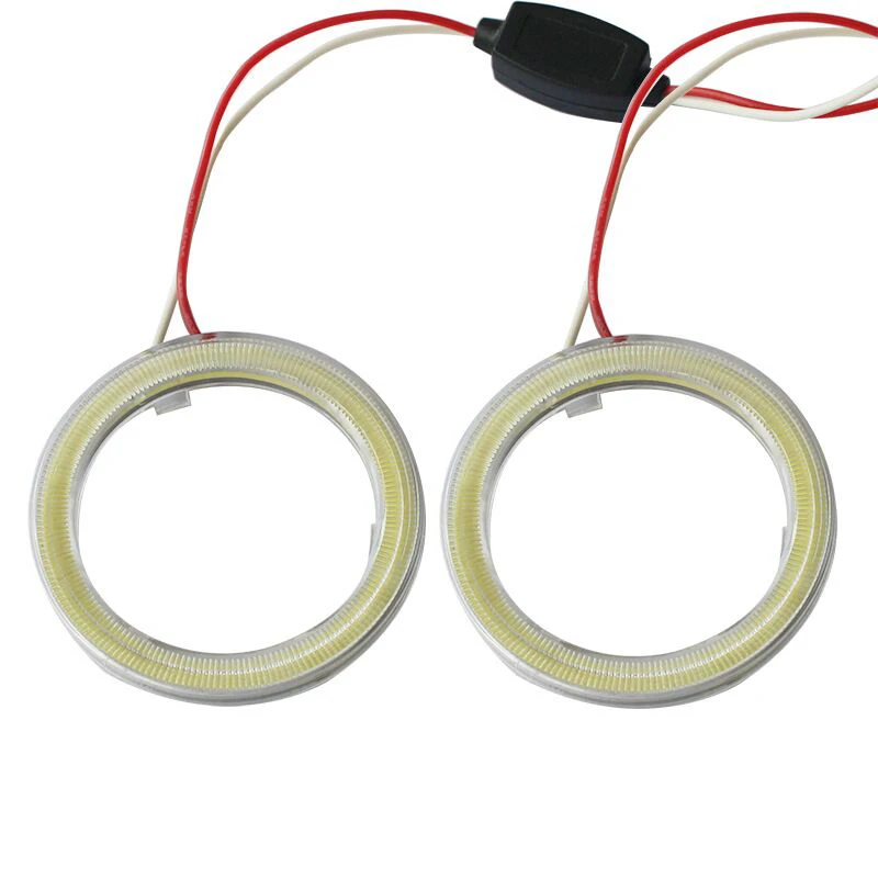 2Pcs Car 12V COB LED CCFL Halo Rings Angel Eyes DRL Fog Light Head Lamp White for honda for BMW e46 Universal
2Pcs Car 12V COB LED CCFL Halo Rings Angel Eyes DRL Fog Light Head Lamp White for honda for BMW e46 Universal