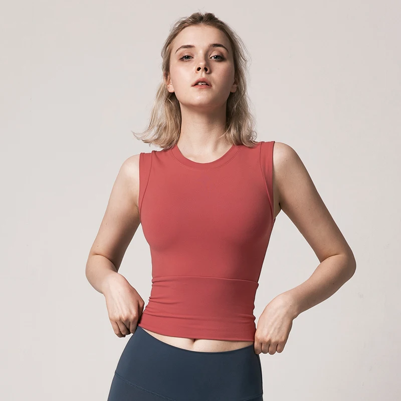 XREOUGA 2019 Tight up Sleeveless Sportswear Women Workout Training Solid Yoga Shirts Mujer Fitness Drying Yoga Vest Top Elastic
XREOUGA 2019 Tight up Sleeveless Sportswear Women Workout Training Solid Yoga Shirts Mujer Fitness Drying Yoga Vest Top Elastic