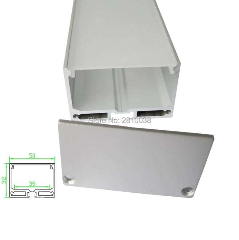 10 X1M Sets/Lot Square type Anodized LED extrusion for led strip and Extruded Aluminium Profil LED for wall or ceiling lights
10 X1M Sets/Lot Square type Anodized LED extrusion for led strip and Extruded Aluminium Profil LED for wall or ceiling lights