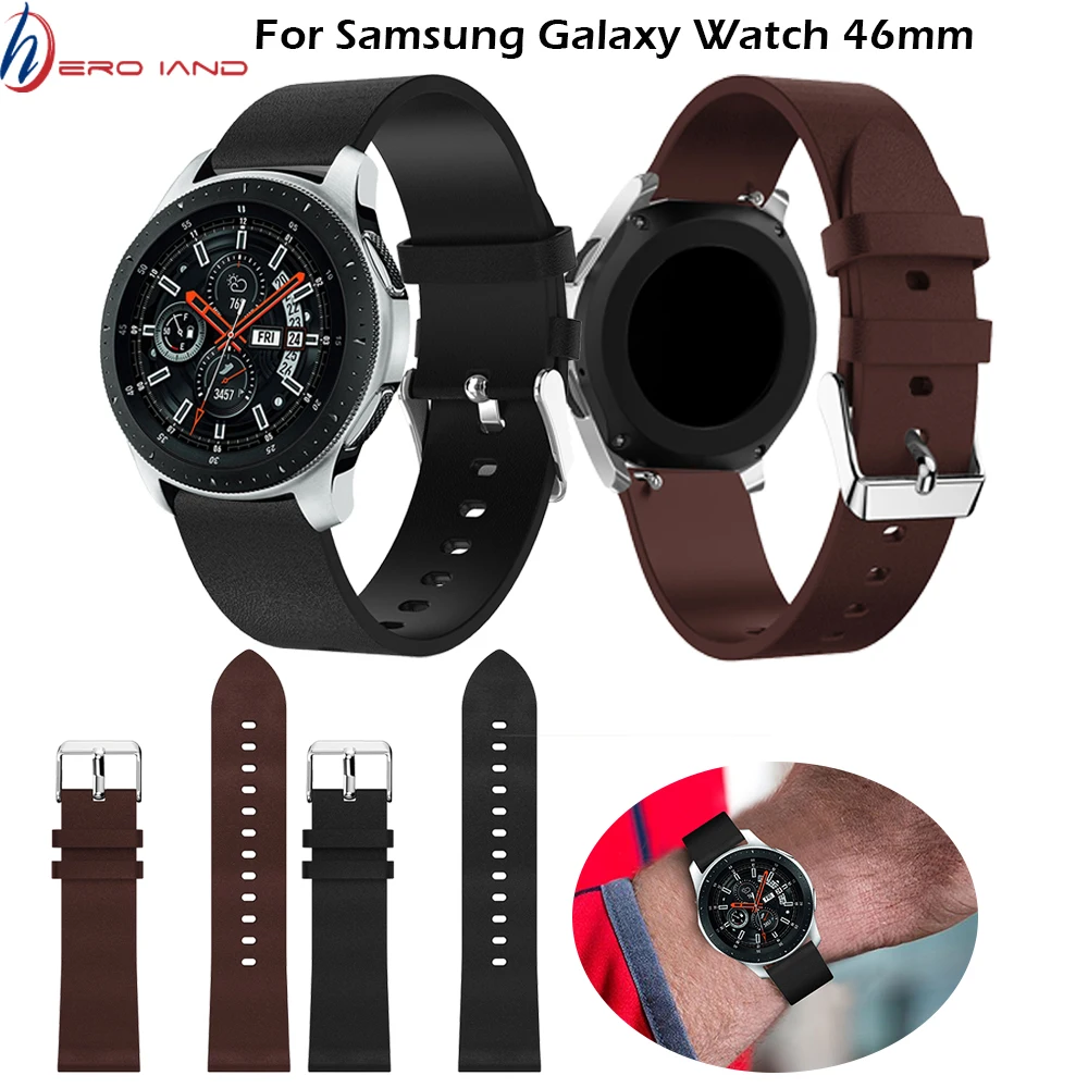22 мм ремешок для часов из натуральной кожи для Samsung Galaxy Watch 46 мм Gear S3, быстросъемный браслет Correa
22 мм ремешок для часов из натуральной кожи для Samsung Galaxy Watch 46 мм Gear S3, быстросъемный браслет Correa