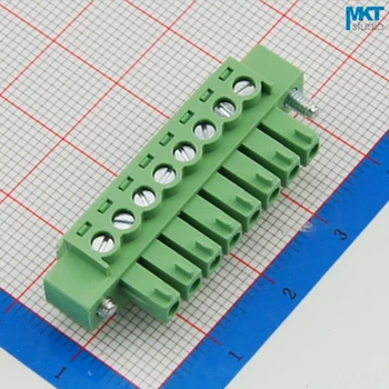 100Pcs 8P 3.81mm Pitch Right Angle Female PCB Electrical Screw Terminal Block With Screw Fixed Hole Flange
100Pcs 8P 3.81mm Pitch Right Angle Female PCB Electrical Screw Terminal Block With Screw Fixed Hole Flange