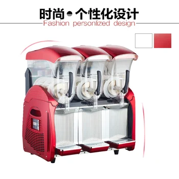 1250W commercial red three tank smoothie machine large capacity 36L Smoothies Granita Machine
1250W commercial red three tank smoothie machine large capacity 36L Smoothies Granita Machine