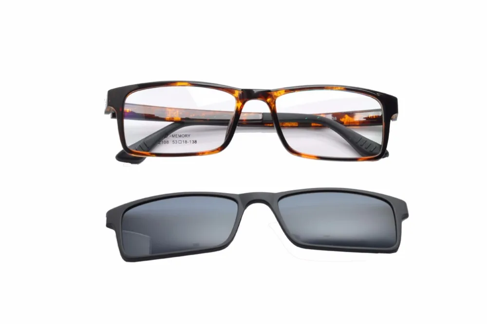 EV Fashion Glasses With Magnetic Clip On Sunglasses Polarized Sunglasses Myopia Driving Glasses Clip On Dual Purpose EV1406NEW
EV Fashion Glasses With Magnetic Clip On Sunglasses Polarized Sunglasses Myopia Driving Glasses Clip On Dual Purpose EV1406NEW