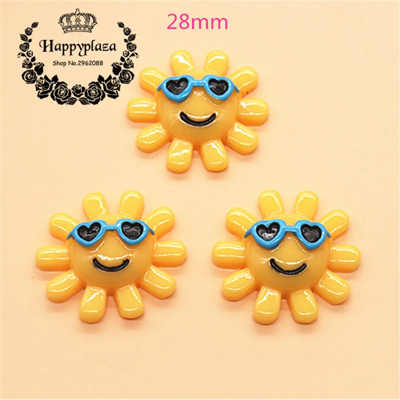 10pcs Kawaii Resin Cartoon Sunflower Miniature Flatback Cabochon Art Supply DIY Craft Scrapbooking,28mm
10pcs Kawaii Resin Cartoon Sunflower Miniature Flatback Cabochon Art Supply DIY Craft Scrapbooking,28mm