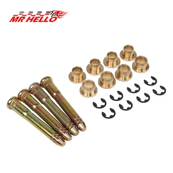 

Zinc Plated Steel Door Hinge Pin & Bushing Repair Kit for Honda Civic Accord CR-V CRX CX DX EX SI EG6 B16 D16 EK EG EH EJ