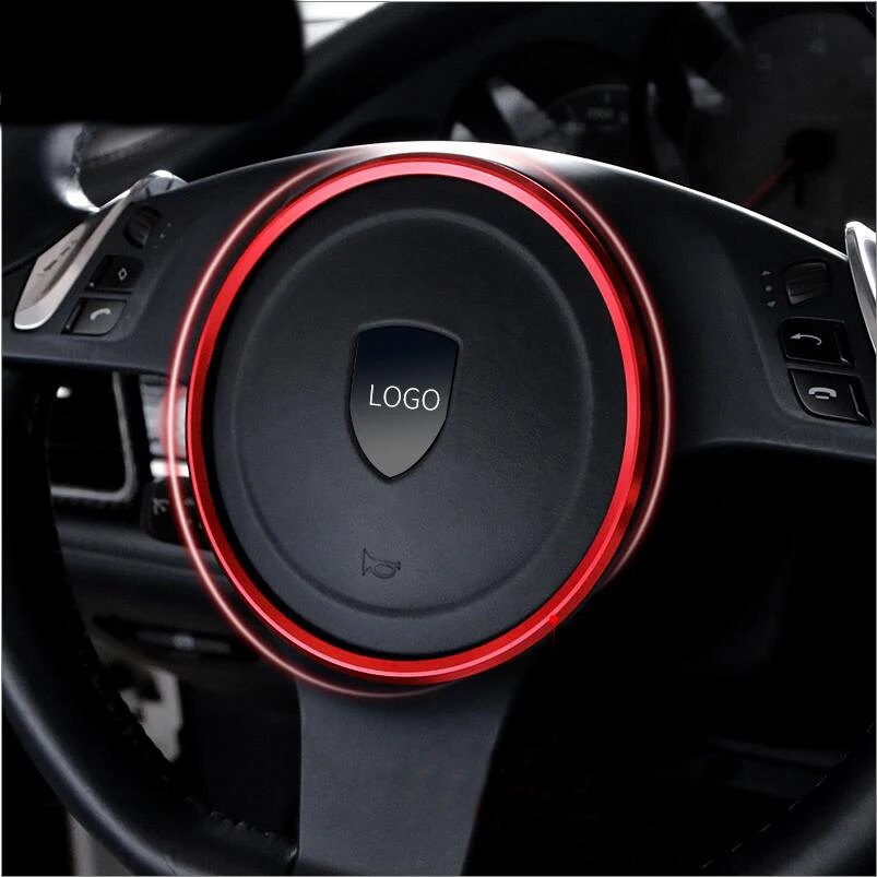 Car Steering Wheel Button sequins Cover Trim frame Decoration Rings Accessories For Porsche macan Cayenne Panamera Car Styling
Car Steering Wheel Button sequins Cover Trim frame Decoration Rings Accessories For Porsche macan Cayenne Panamera Car Styling
