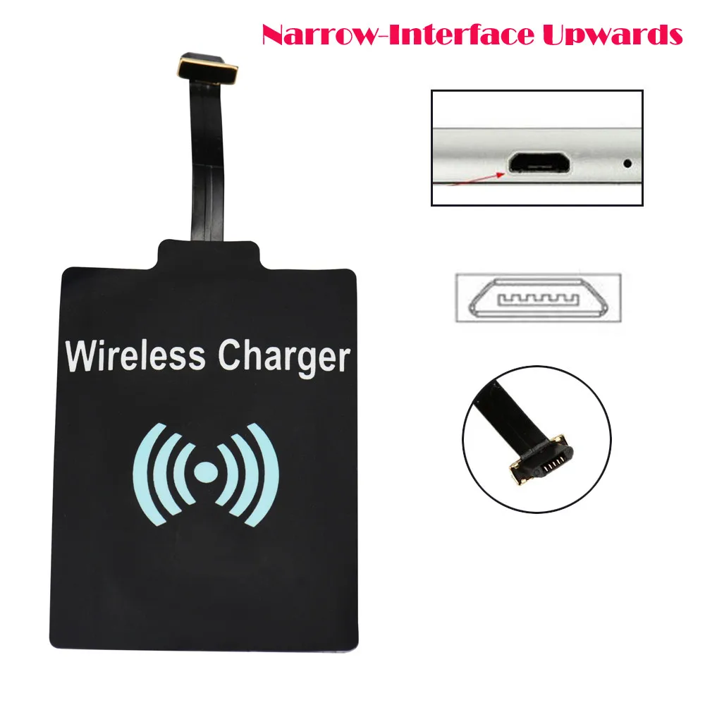 Universal Qi Wireless Charging Receiver Card Charger Module Mat for Micro-USB Mobile Phone
Universal Qi Wireless Charging Receiver Card Charger Module Mat for Micro-USB Mobile Phone