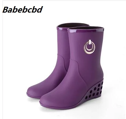 Babebcbd Women's velvety warm welt boots non-slip slope boots and water shoes lightweight short welt overshoes rubber shoes
Babebcbd Women's velvety warm welt boots non-slip slope boots and water shoes lightweight short welt overshoes rubber shoes